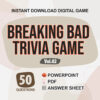 Breaking Bad Trivia Digital Game (#2) | Instant Download | PowerPoint & PDF