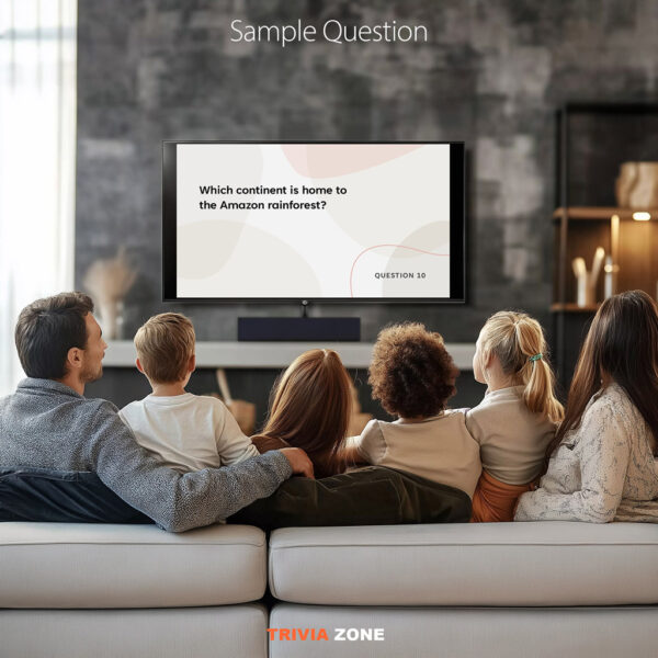 Geography Trivia Digital Game (#1) | Instant Download | PowerPoint & PDF - Image 4