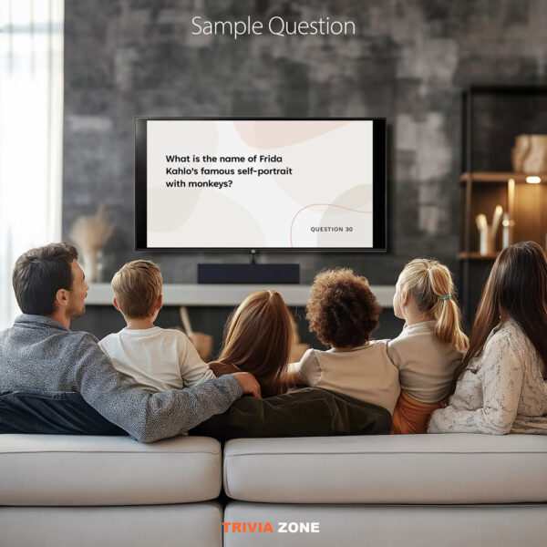 Art and Artists Trivia Digital Game (#1) | Instant Download | PowerPoint & PDF - Image 6