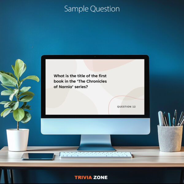 Literature Trivia Digital Game (#1) | Instant Download | PowerPoint & PDF - Image 6