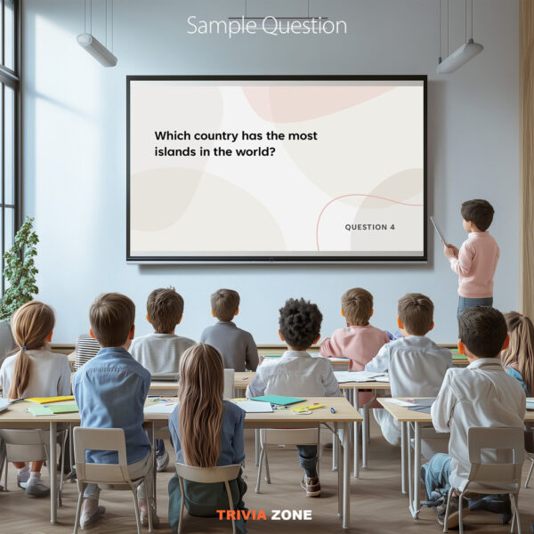 Geography Trivia Digital Game (#1) | Instant Download | PowerPoint & PDF - Image 3