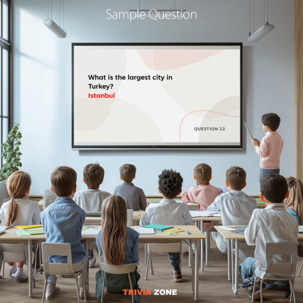 Geography Trivia Digital Game (#2) | Instant Download | PowerPoint & PDF - Image 5