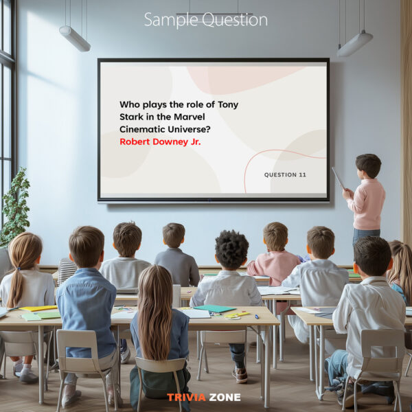 Movies and TV Shows Trivia Digital Game (#1) | Instant Download | PowerPoint & PDF - Image 4