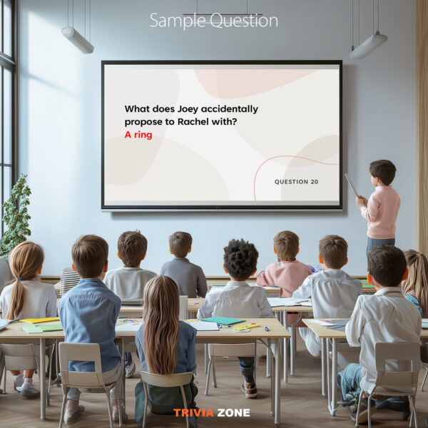 FRIENDS Trivia Digital Game (#2) | Instant Download | PowerPoint & PDF - Image 5