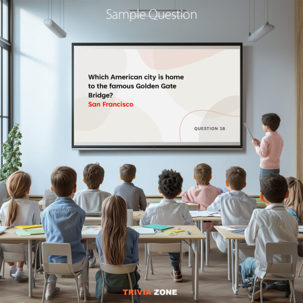 Famous Landmarks Trivia Digital Game (#3) | Instant Download | PowerPoint & PDF - Image 7