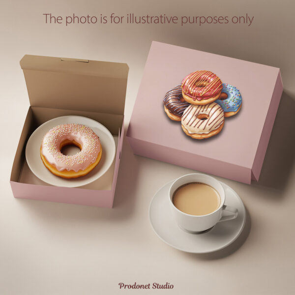 Watercolor Donut Clipart PNG bundle - Image 10